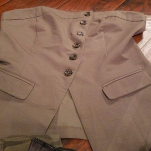 Cute Asymmetrical halter vest